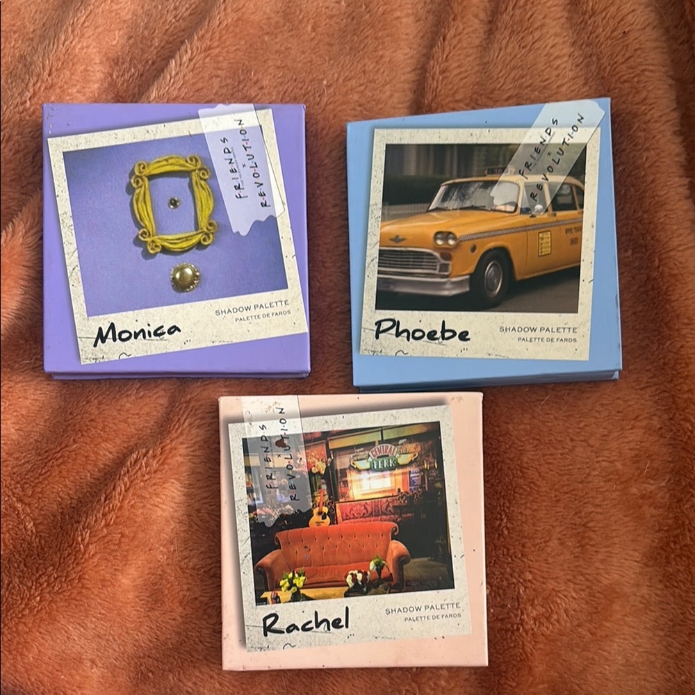 Revolution Friends Shadow Palette Trio